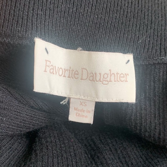 Favorite Daughter Women’s cotton & cashmere rib knit flare pants size XS - Picture 6 of 7